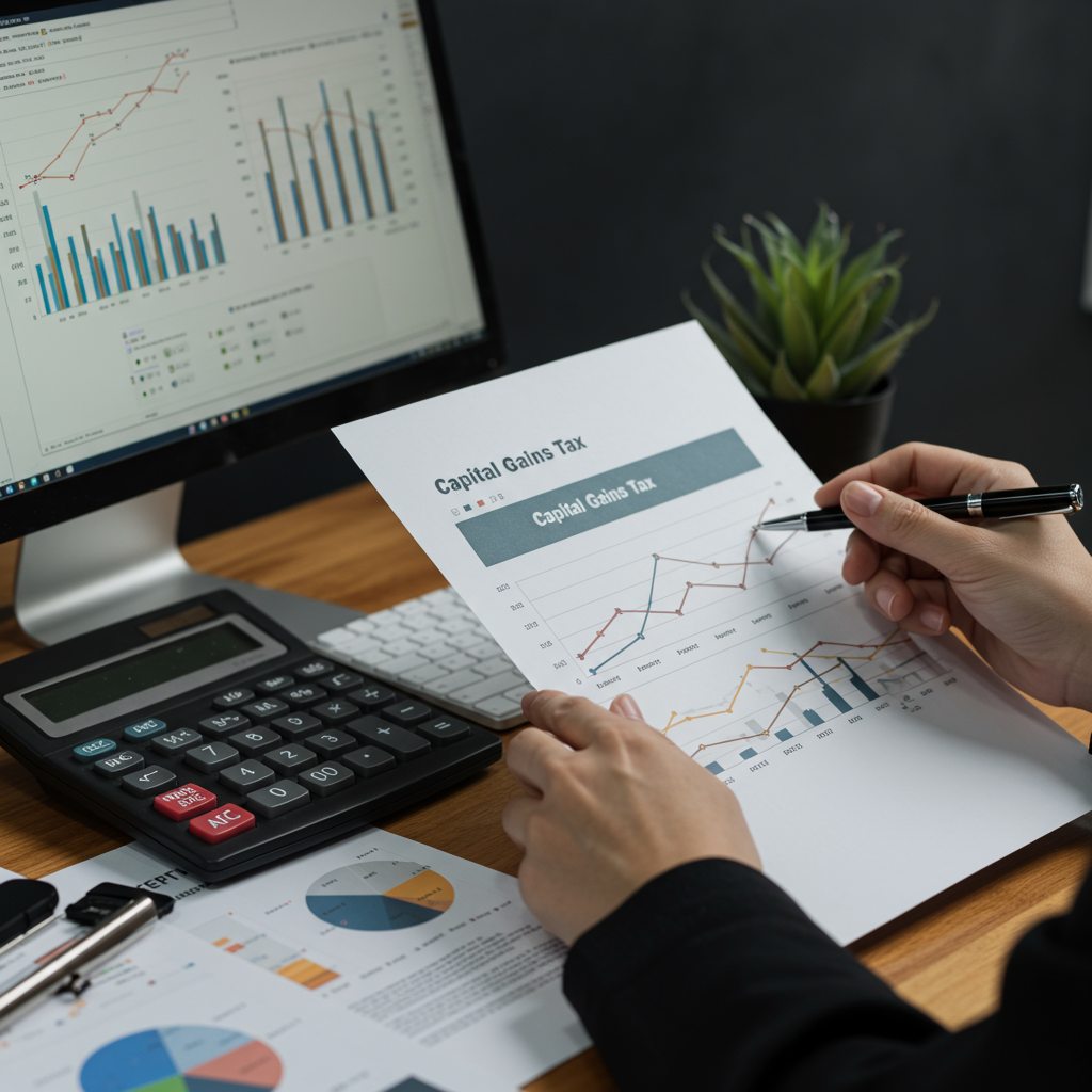 양도소득세 계산 과정 이미지