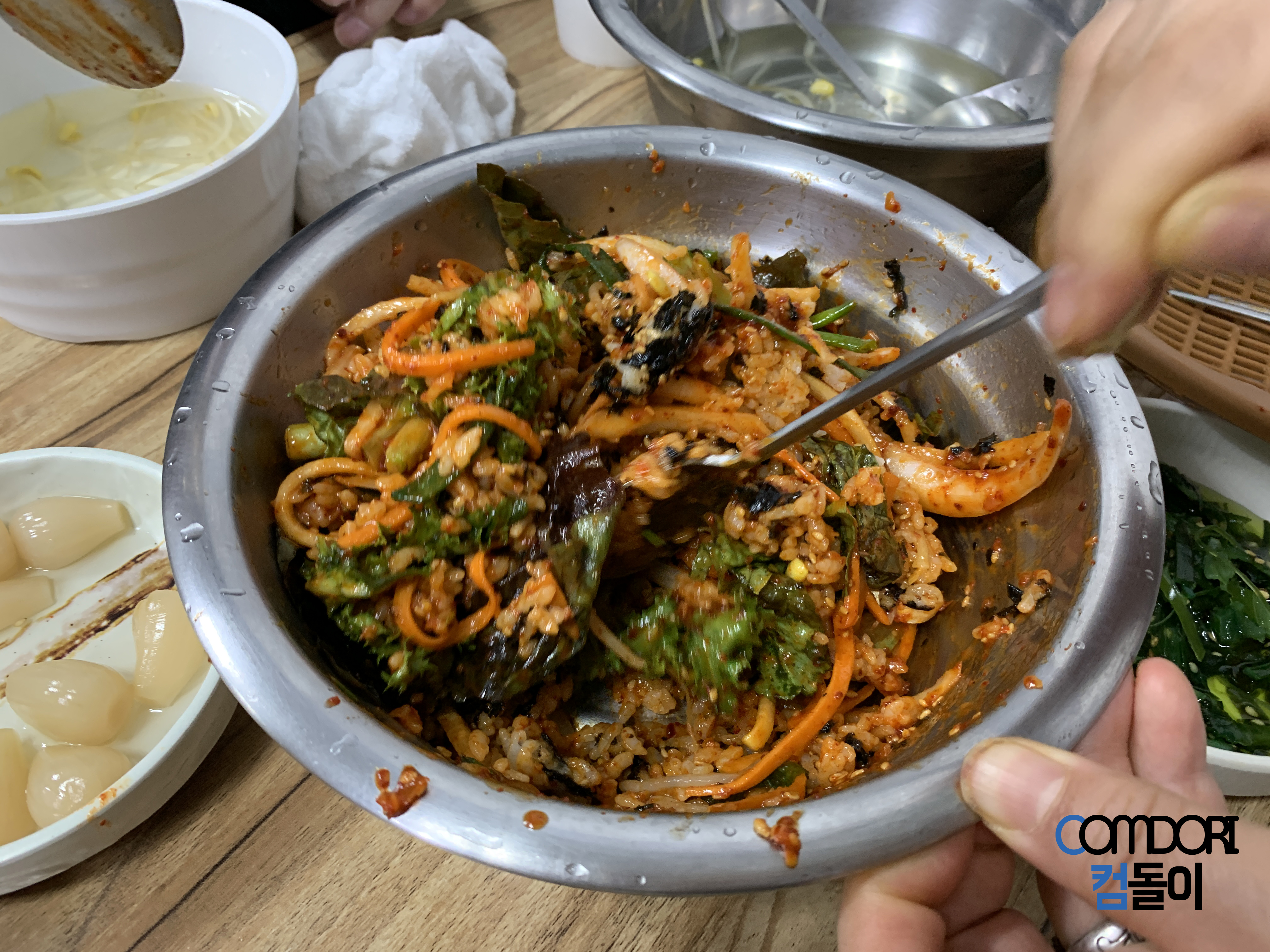 전어비빔밥