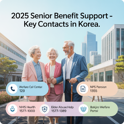 65세 이상 노인(고령자) 혜택 지원금 이미지