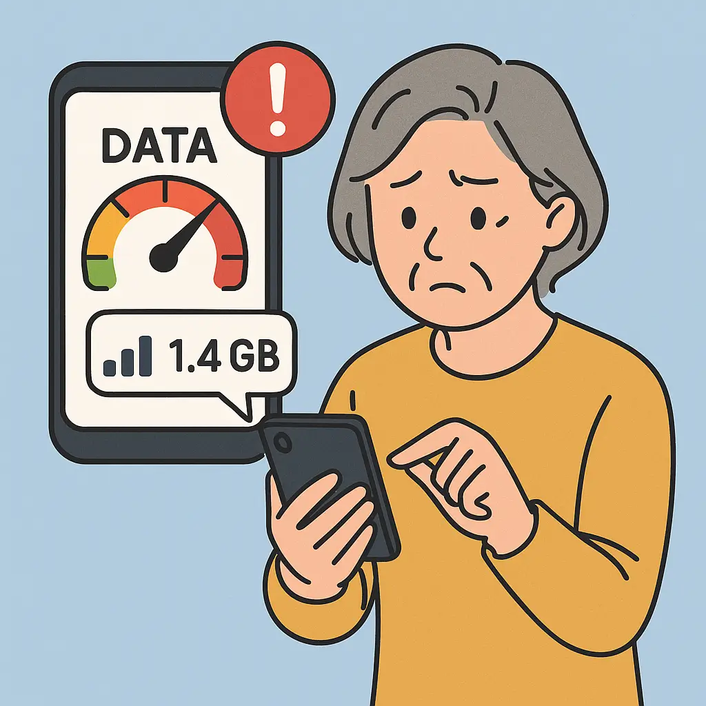 스마트폰 데이터 사용량 확인하는 방법 – 요금 폭탄 걱정 없게 관리하세요