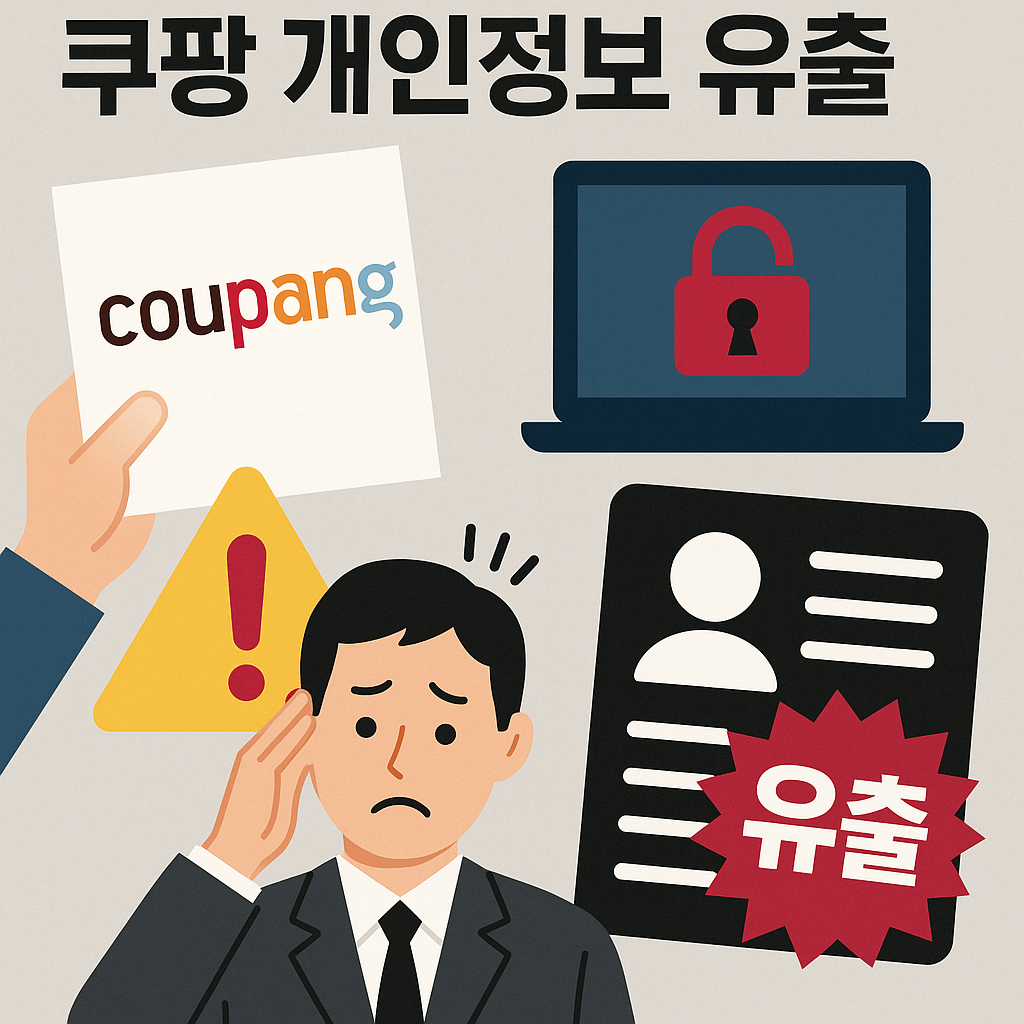 쿠팡 개인정보 유출 관련 피해신고