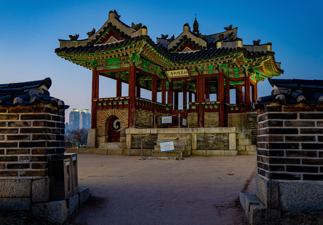 방화수류정 누각