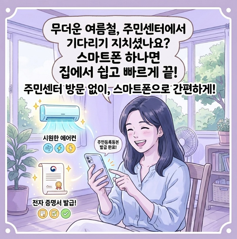 2026년 복지로 여름 에너지바우처 온라인 신청 절차 및 주민센터 방문 필수 서류