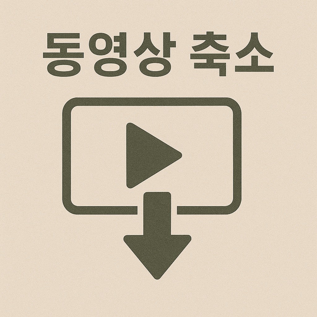 동영상 용량 줄이기