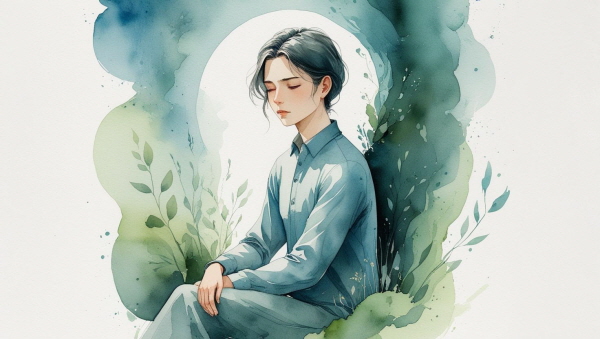 ISTJ는 책임감이 강하고 묵묵한 성향으로, 겉으로는 잘 버티는 듯 보이지만 내면에서는 누적된 스트레스와 억울함으로 인해 깊은 울분을 품기 쉽습니다에 관한 그림