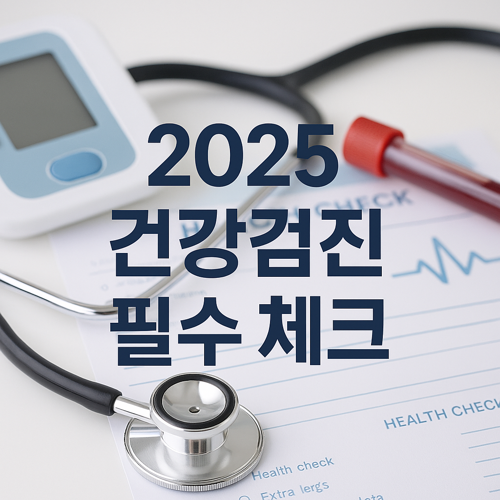 2025년 국가건강검진 총정리
