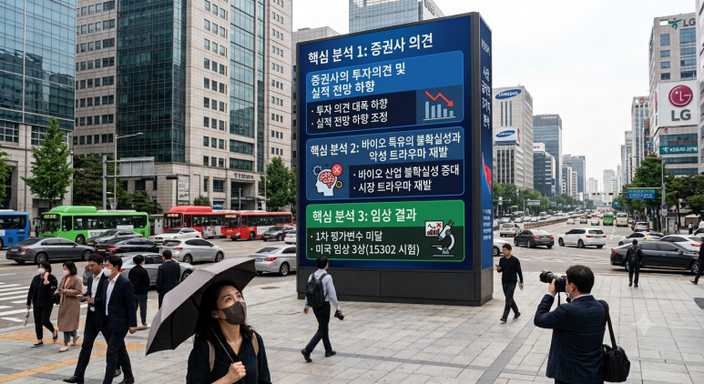 주가 급락의 3가지 핵심 원인