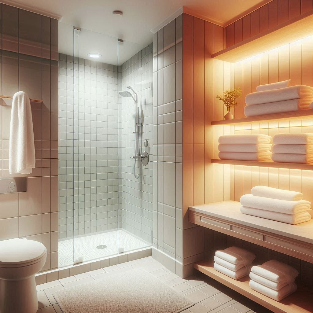 피부,체형관리 샵 배경