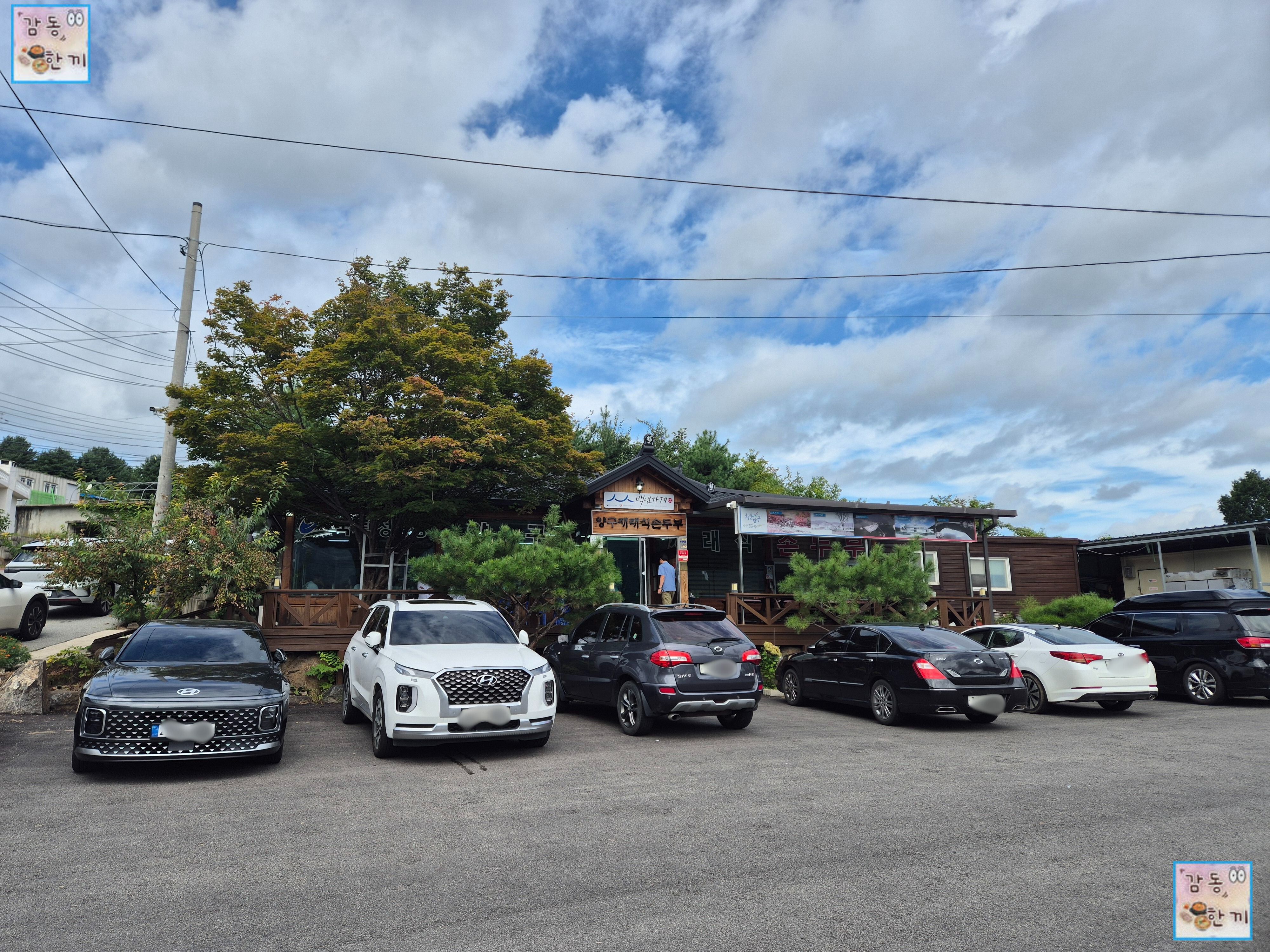 양구 재래식손두부 본점 주차장 #2