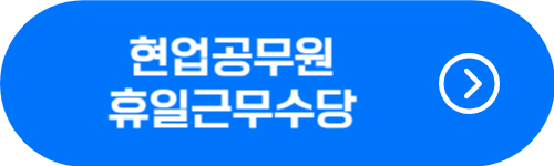 현업공무원 휴일근무수당 금액 및 지급 기준 확인 버튼