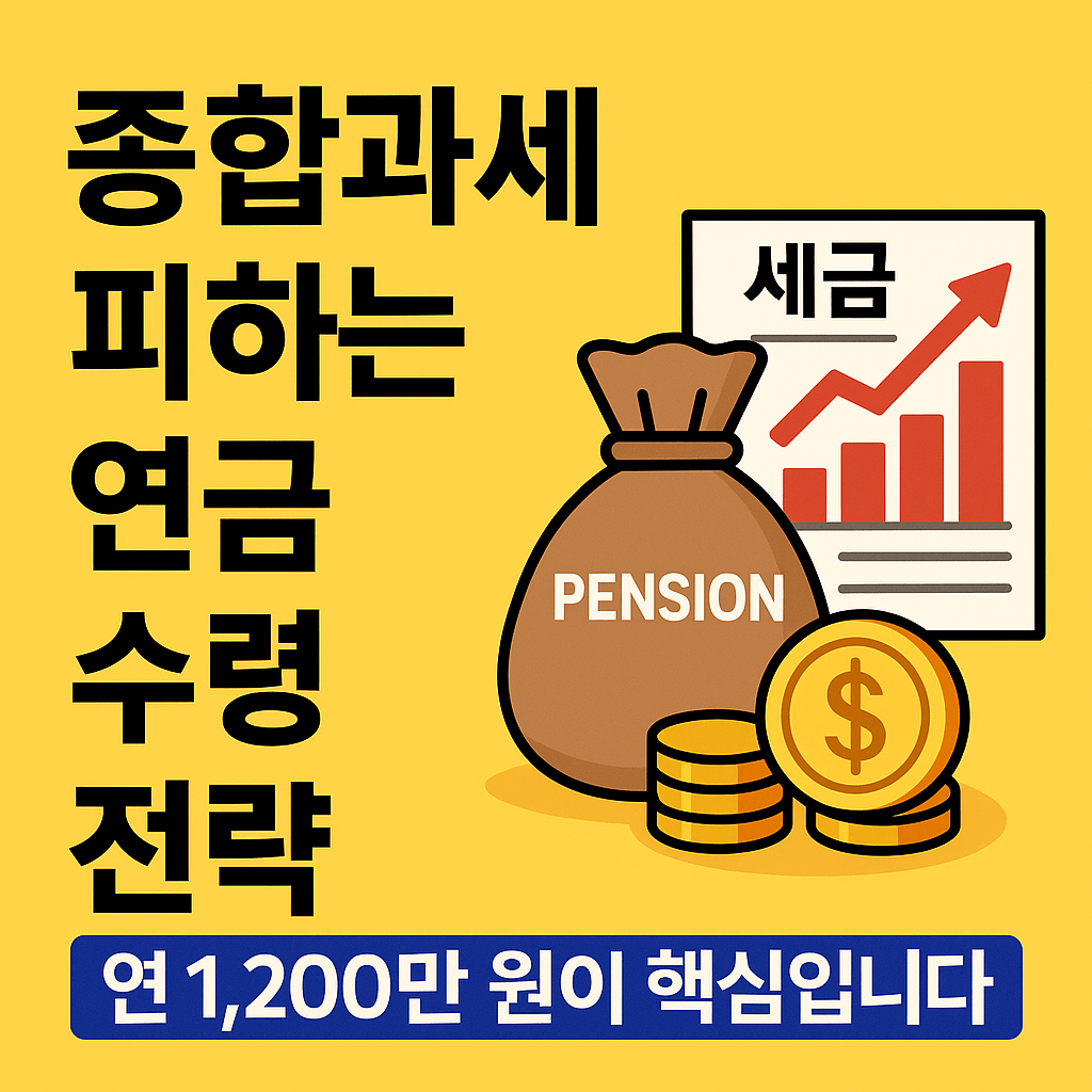 종합과세 피하는 연금 수령 전략