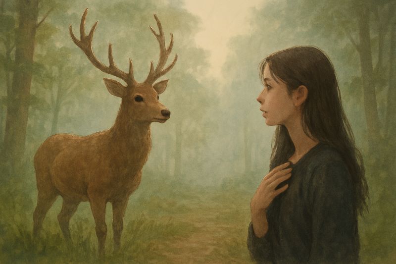 사슴이 나오는 꿈 해몽 – 귀한 존재의 상징