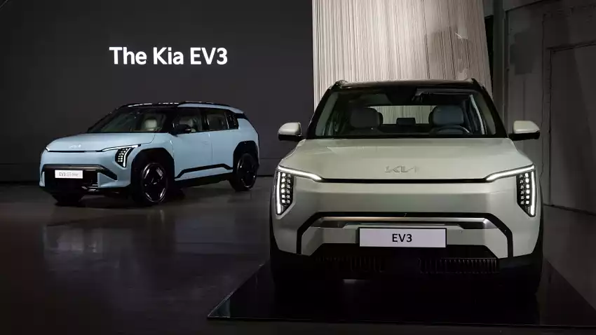 공개된 기아 EV3입니다.