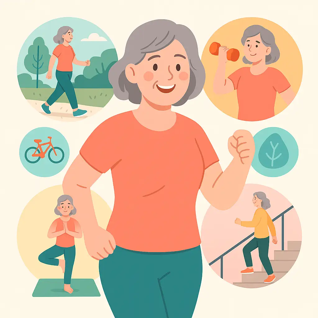 갱년기 증상 완화 운동