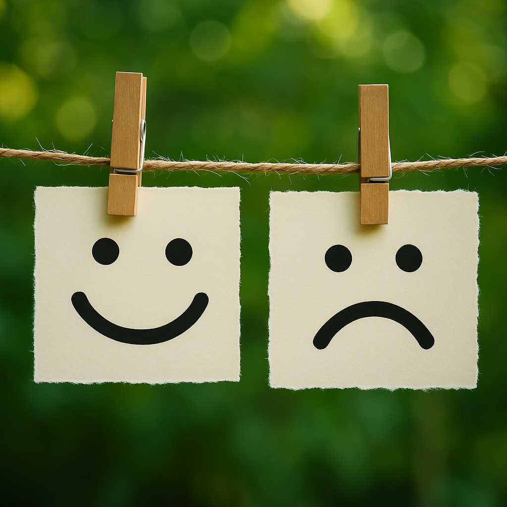 해피엔딩 vs 새드엔딩 비교 이미지