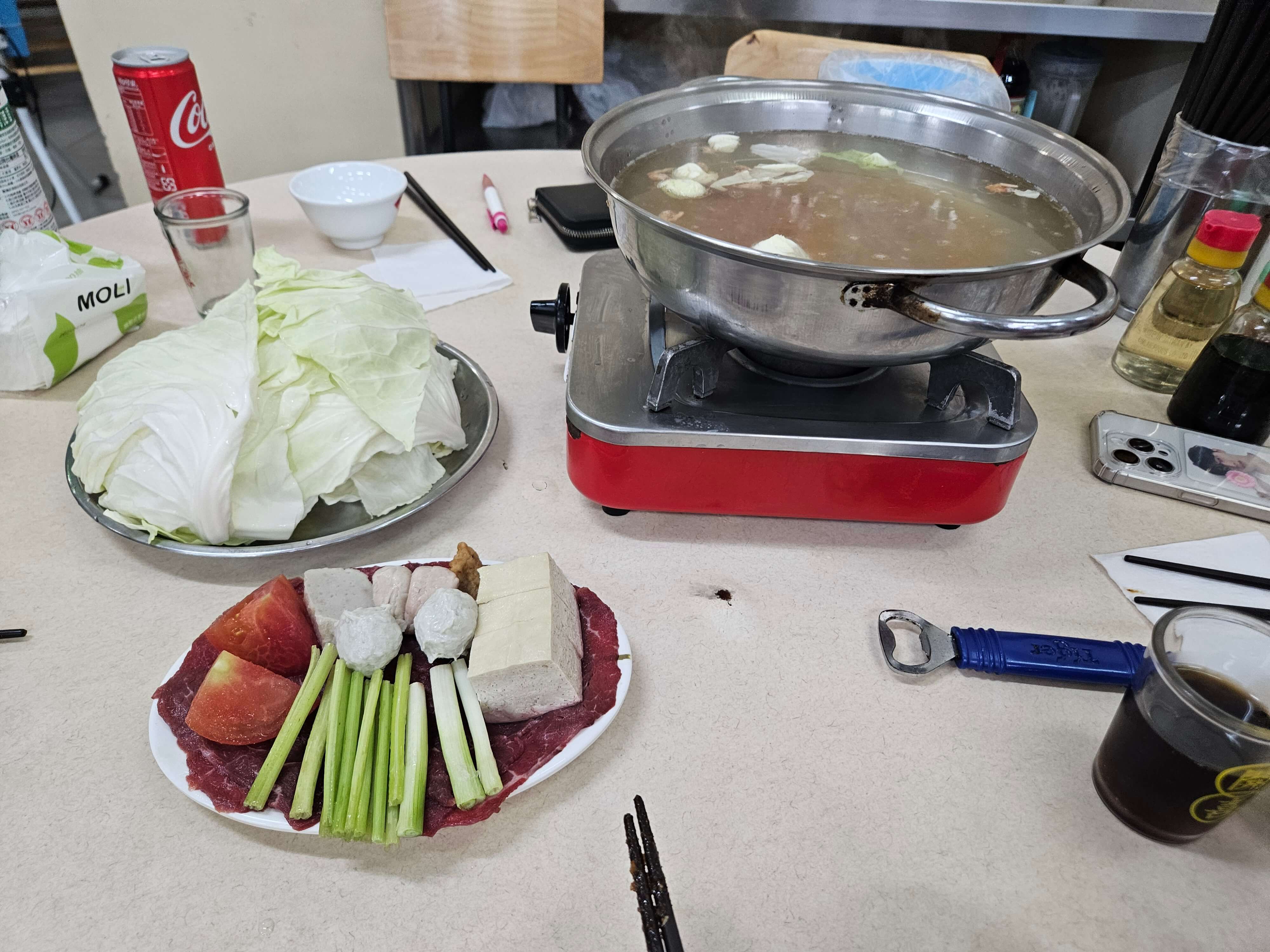 타이난로컬식당 타이난 저녁 &ndash; 小豪洲沙茶爐 (샤오하오저우 사차로)