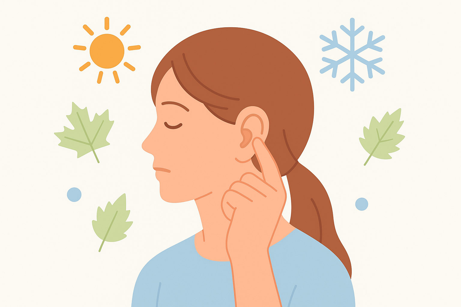 환절기에 귀 건강이 나빠지는 이유와 예방법