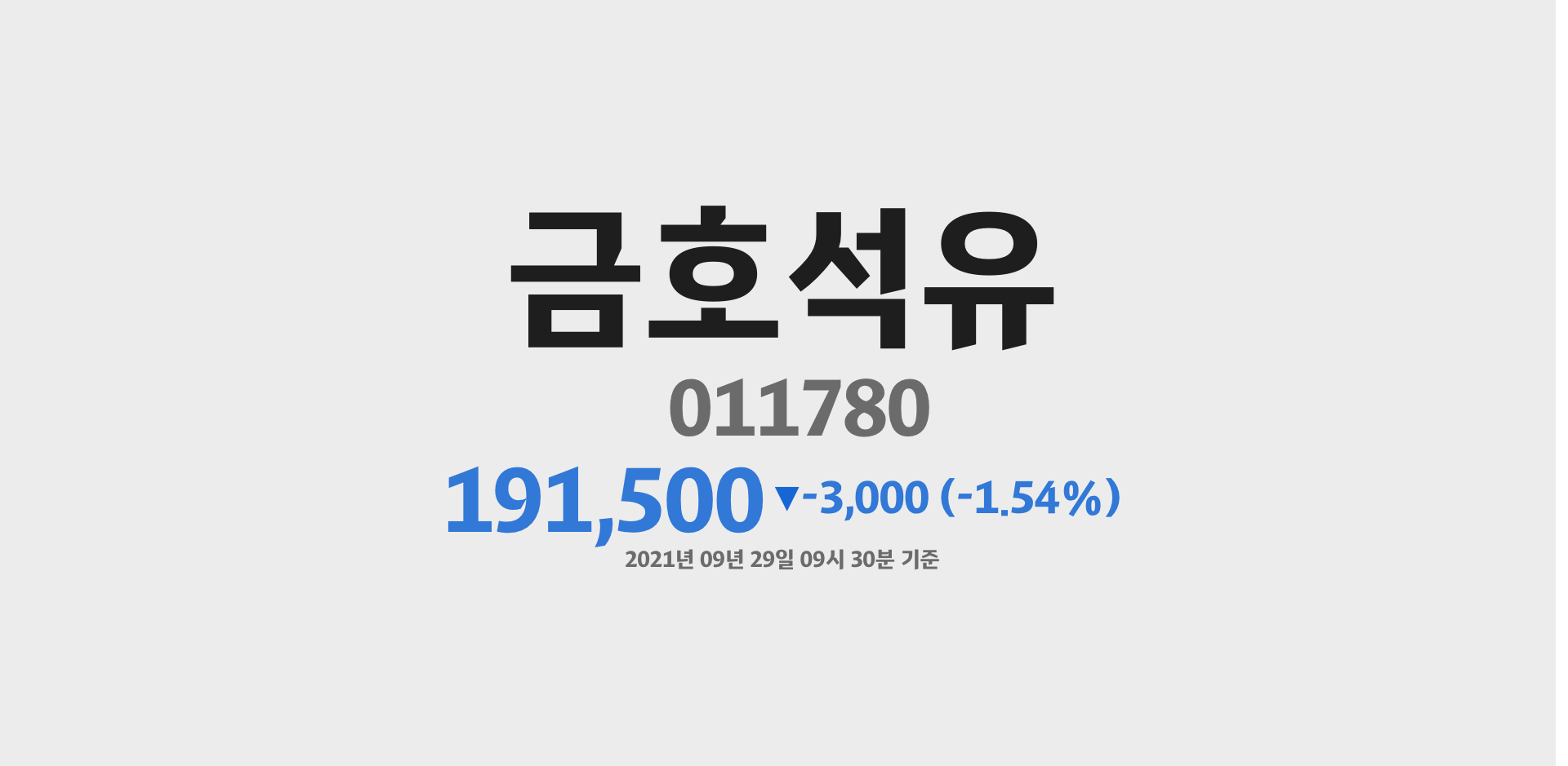 금호석유 2021-09-29 09:30:42.745429기준 주가