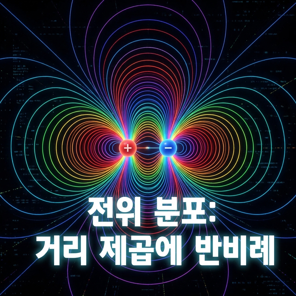 [전자기학] 제2장 진공 중의 정전계 (전기 쌍극자의 전위와 전계)