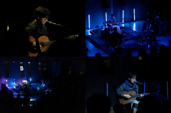 루시드폴 공연 현장 사진 갈무리 [사진=안테나]