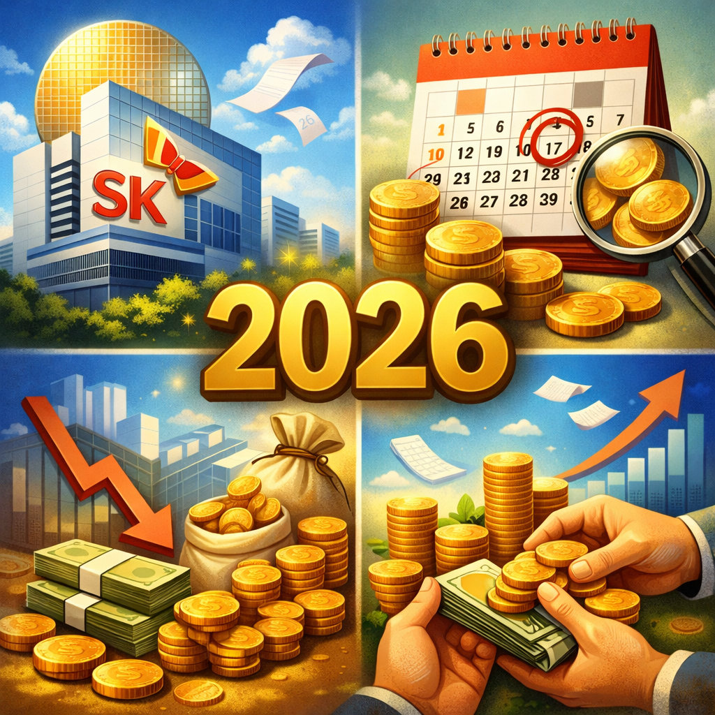 2026년 SK하이닉스 배당금 지급일 총정리|배당 기준일·배당락일·주당 배당금까지 한눈에 관련 사진