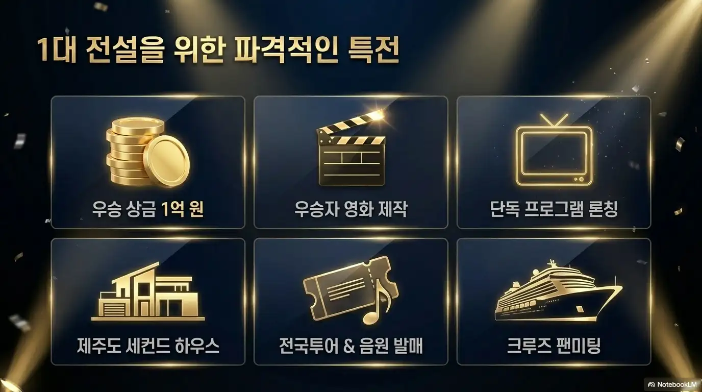 무명전설최종순위 및 우승자 특전