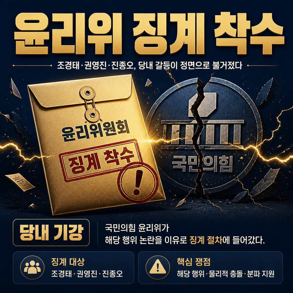 윤리위 징계 착수