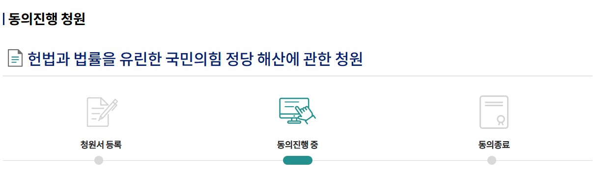 국민의힘 해산청원