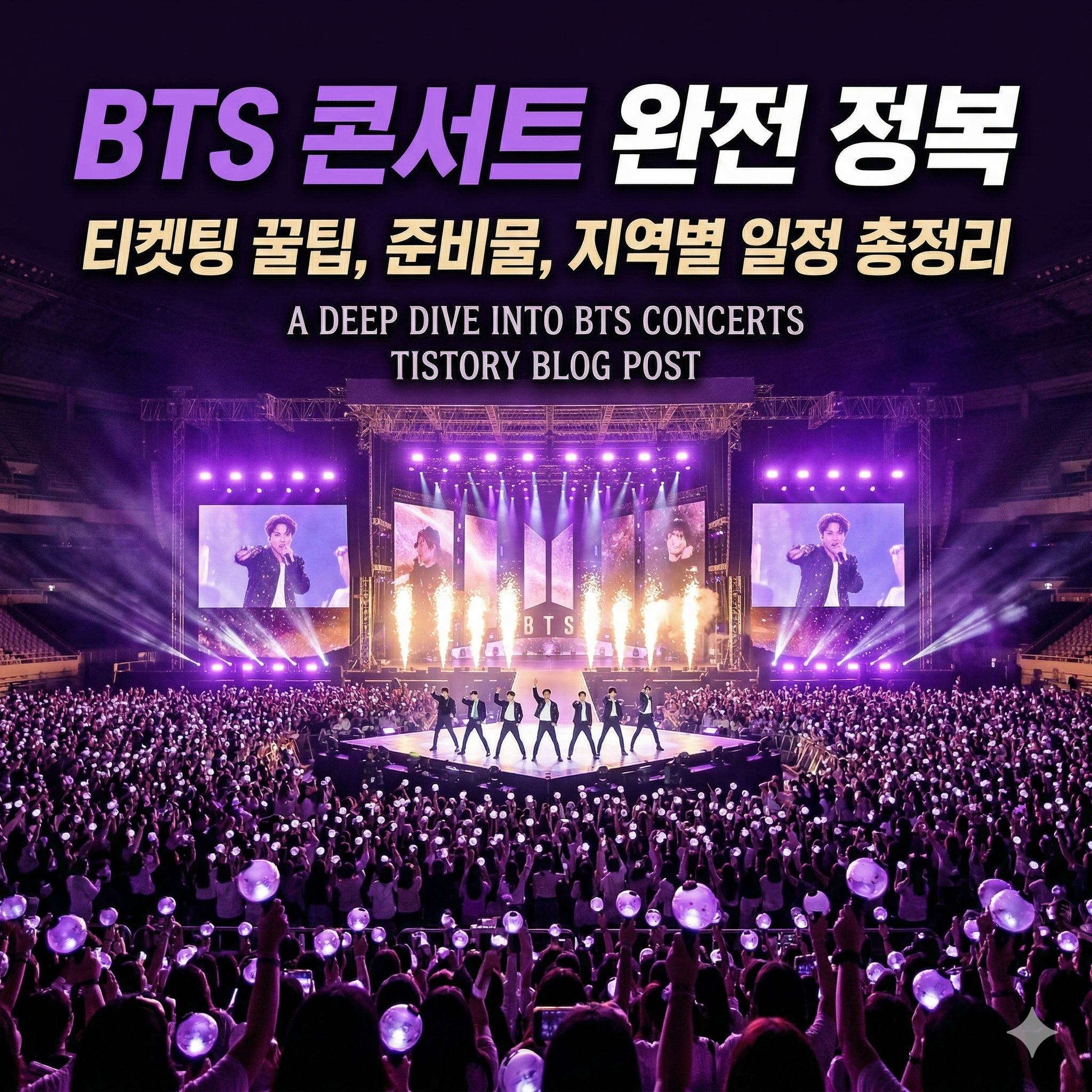 BTS 콘서트 예매부터 준비물까지 완벽 가이드: 보랏빛 물결 속으로
