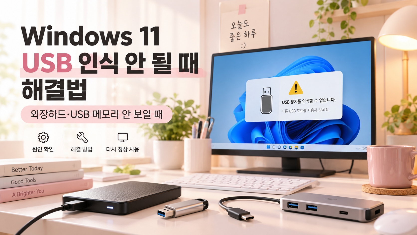 USB가 인식되지 않을 때 해결법