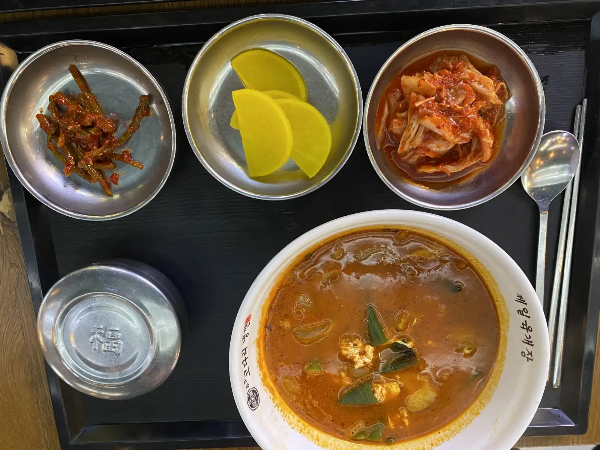 스타필드 고양 맛집 속초코다리냉면집 육개장이미지