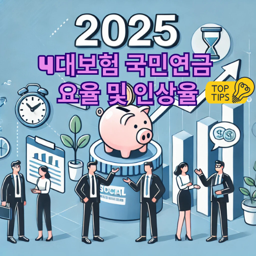 2025년 4대보험 국민연금 요율