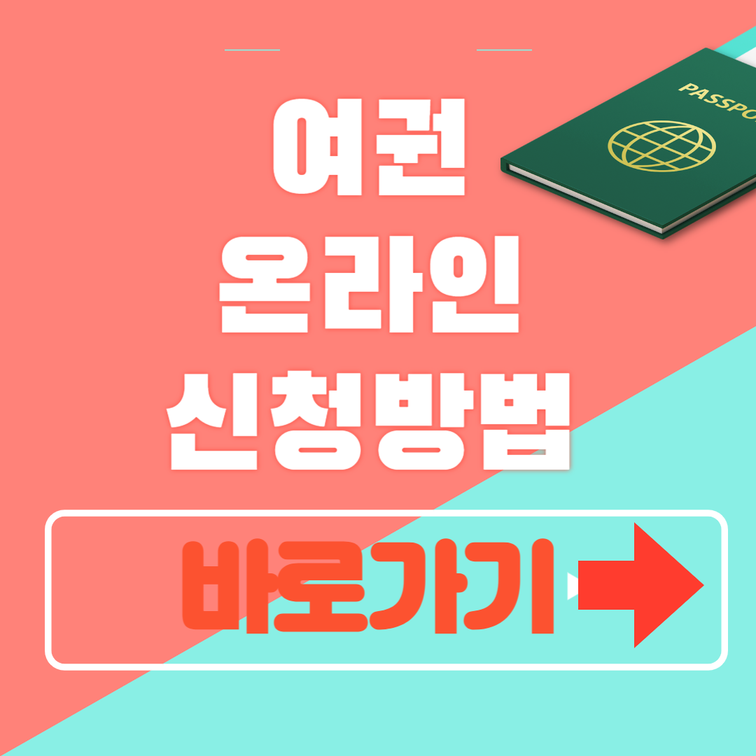 온라인 여권 재발급 신청방법