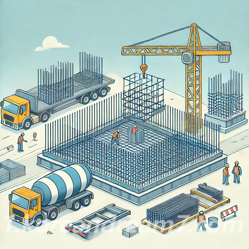 철근 선조립 공법(철근 Pre-Fab)