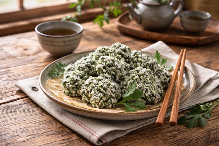 한국 전통 봄 제철 떡, 쑥버무리 레시피