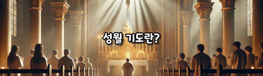 천주교 성월 기도문 모음