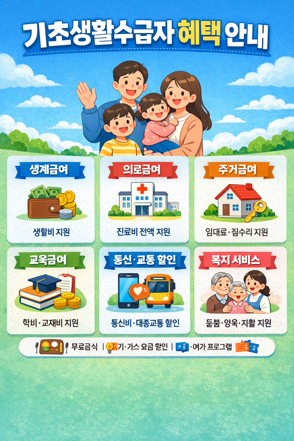 기초생활수급자 혜택