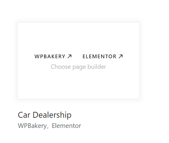 워드프레스 Bridge 테마 데모 - WPBakery 및 엘리멘터용