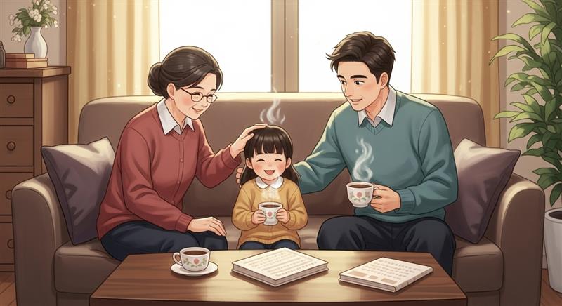 가족의 사랑을 표현하는 따뜻한 우리말