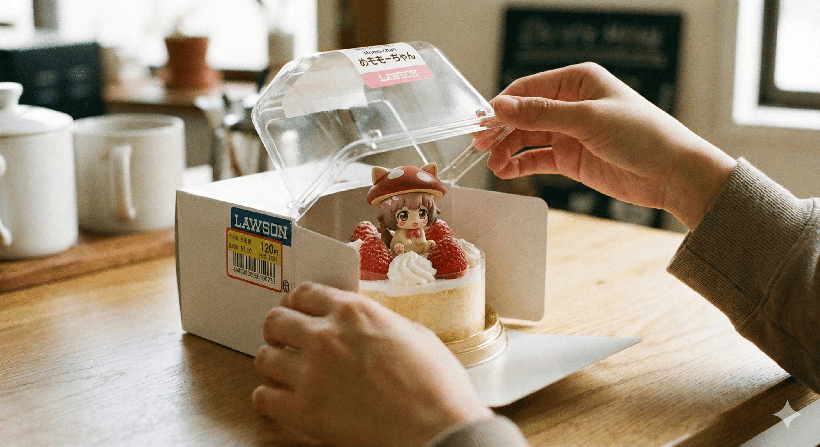 편의점 한정판 캐릭터 크리스마스 케이크