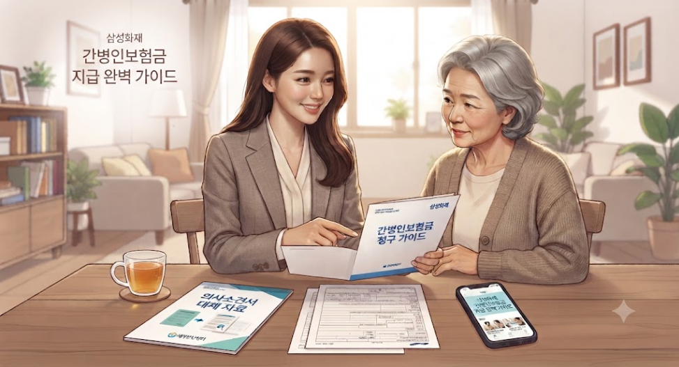 삼성화재 간병인보험 보험금 청구