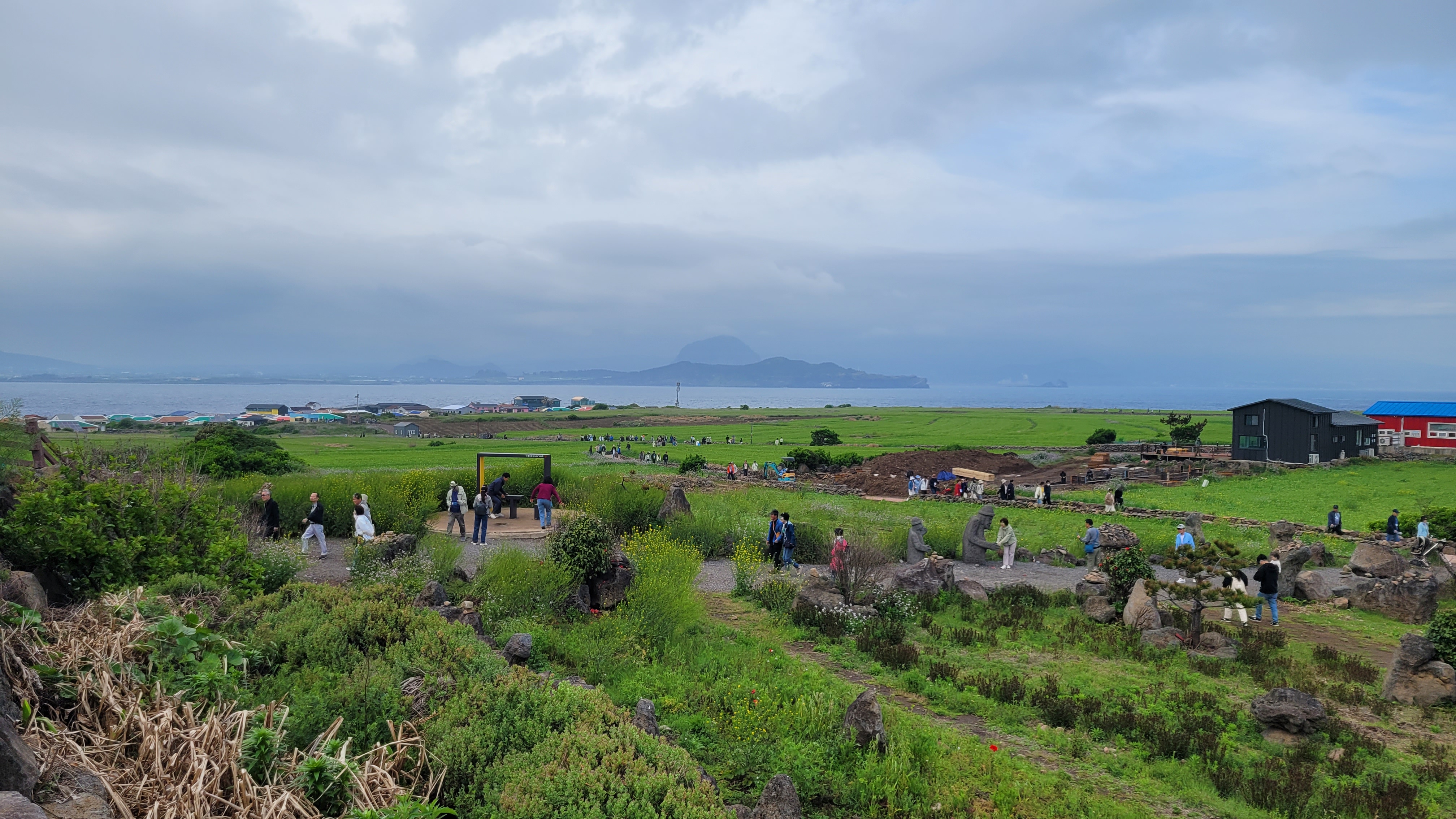 가파도 전망대에서