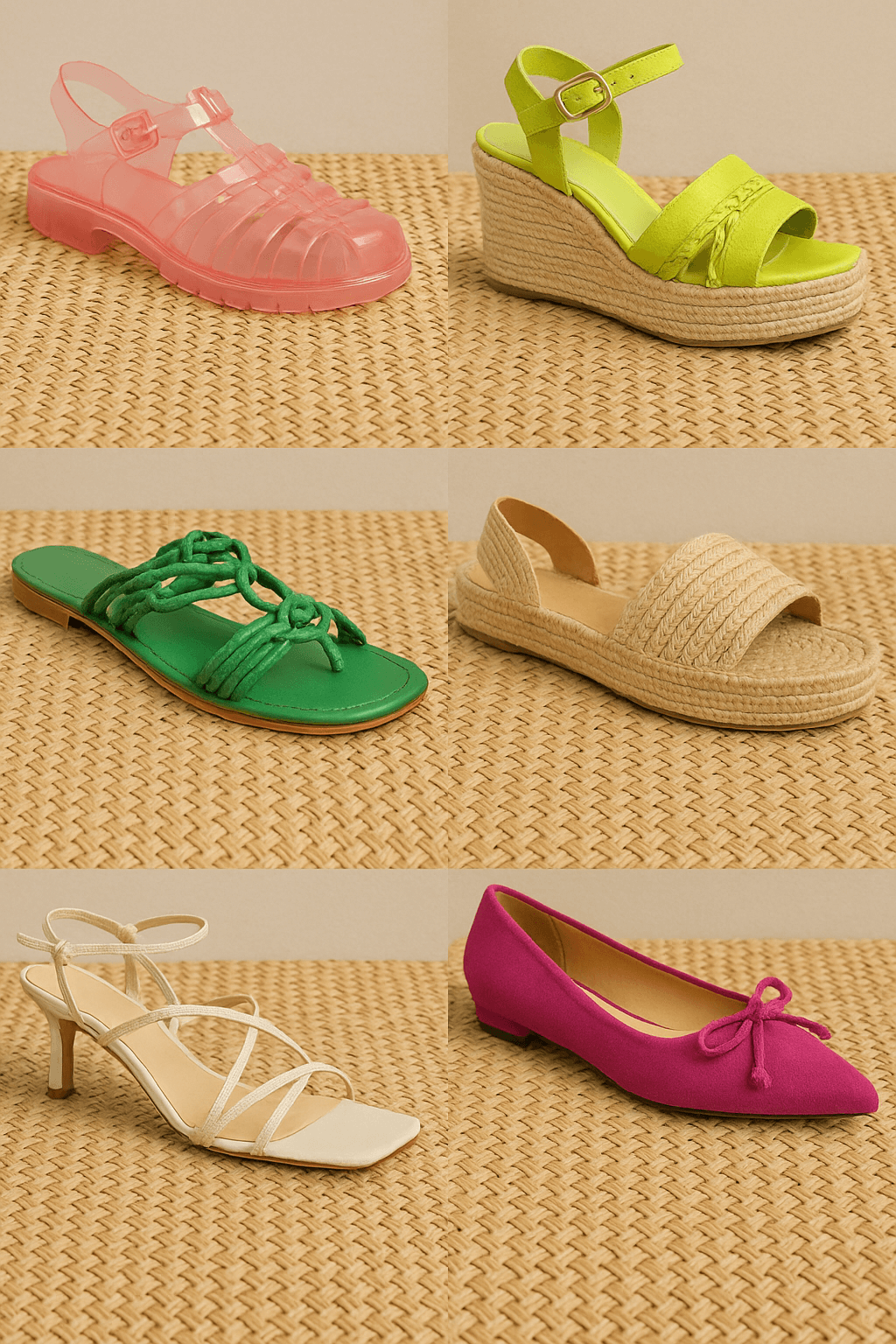 2025 여름 신발 트렌드 TOP 7: 젤리샌들부터 보트슈즈까지