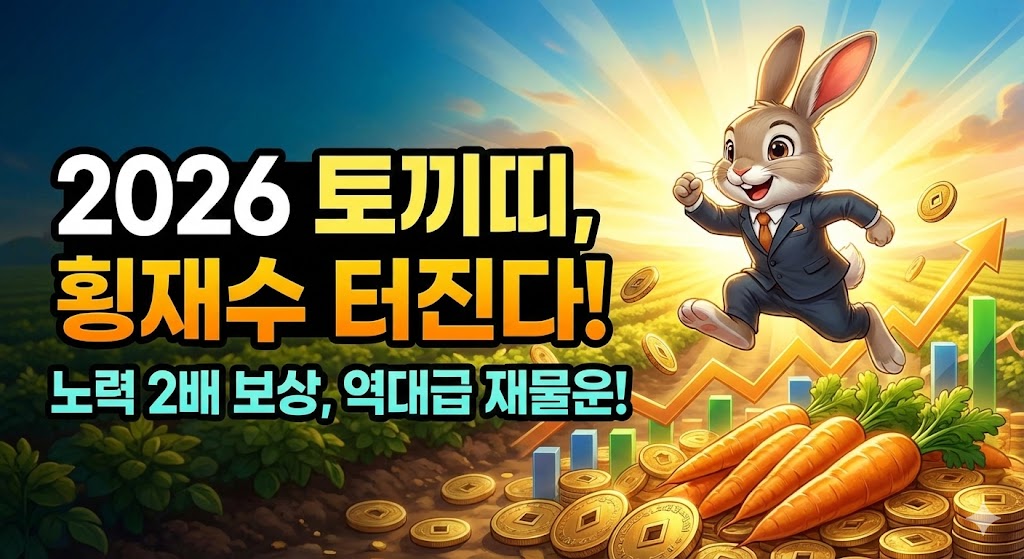 토끼띠에게 2026년은 '리모델링'의 해? 직장&middot;주거 이동운과 87년생&middot;75년생이 꼭 잡아야 할 기회