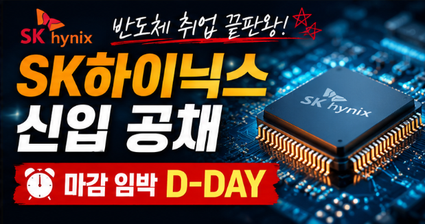 SK하이닉스 신입 공채 마감임박 / AI 생성