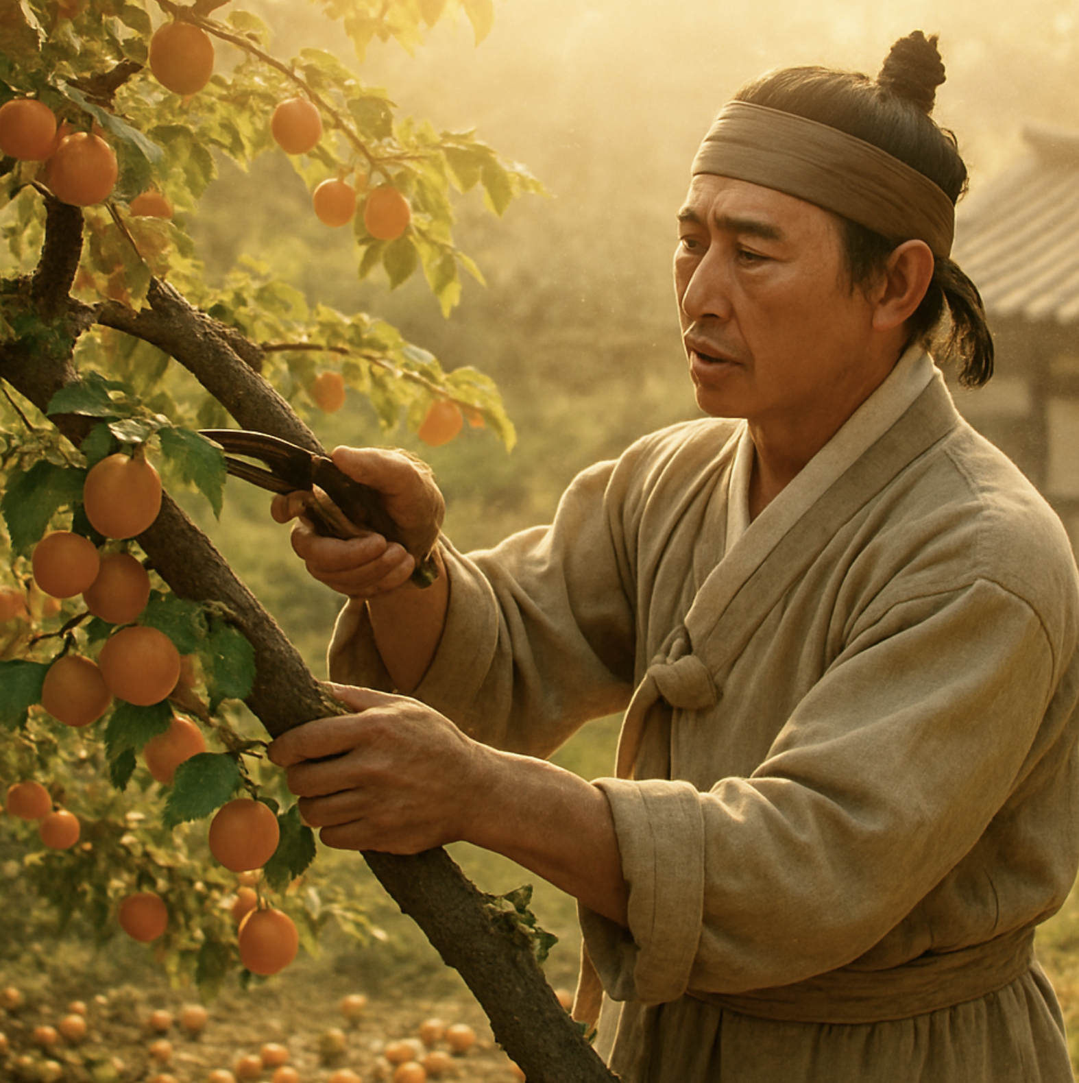 탐스러운 열매를 위한 과감한 가위질 (가지치기)