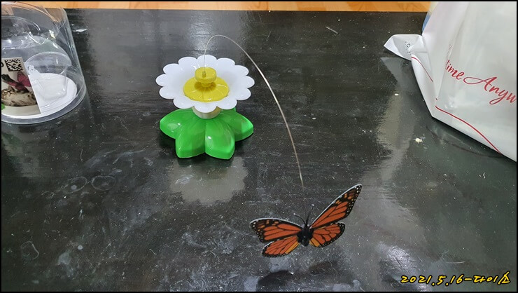 전동회전나비를-조립하고-있는-사진