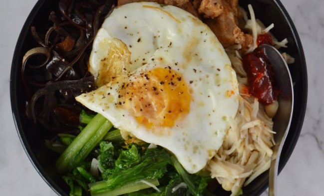 닭가슴살비빔밥