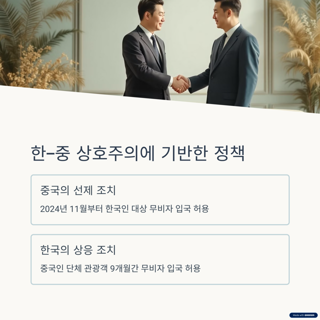 중국인광광객무비자