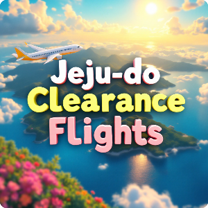 제주도 땡처리 항공권 이미지